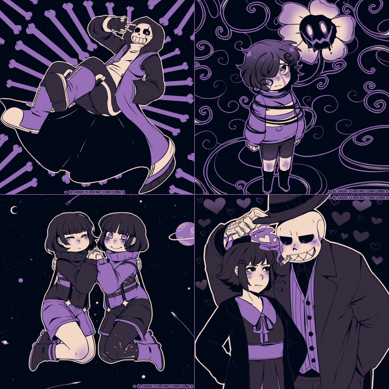 Fanart of my favorite characters from the game undertale by Woody_Walker --  Fur Affinity [dot] net