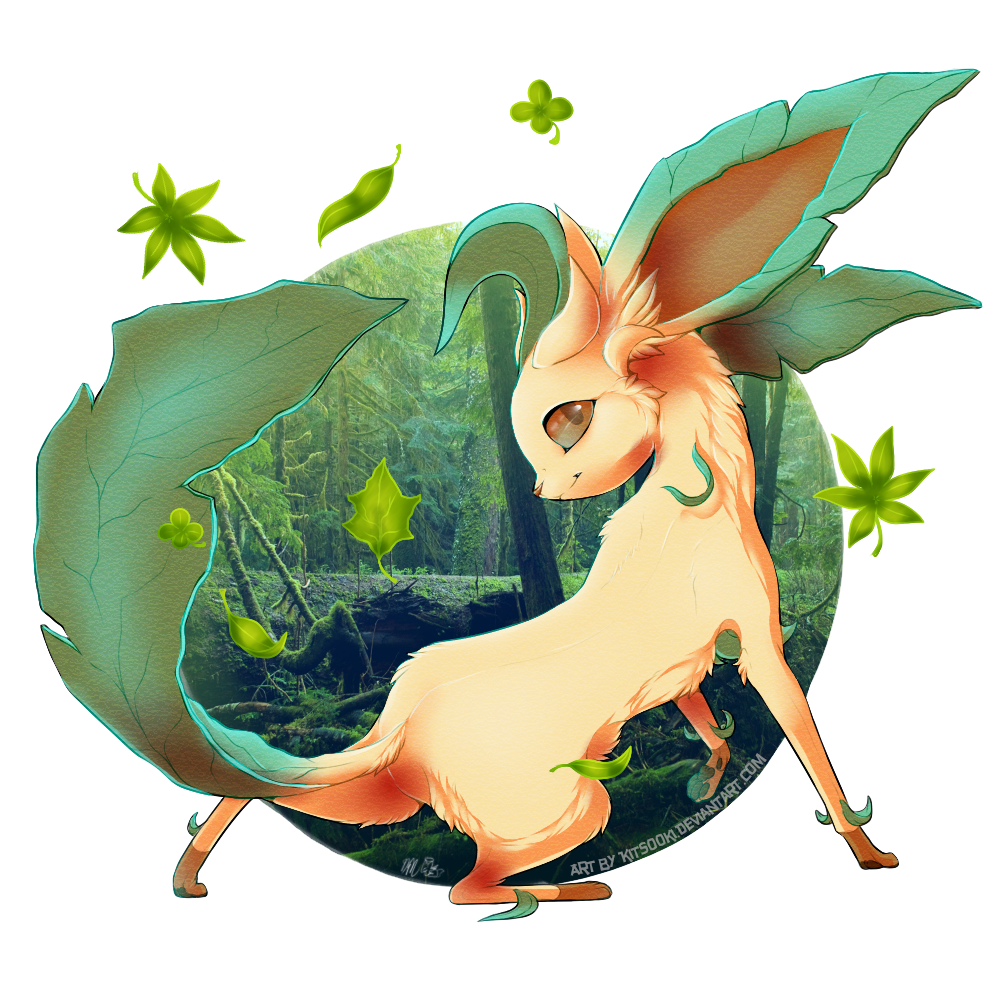 Leafeon Digital Download - Pokémon