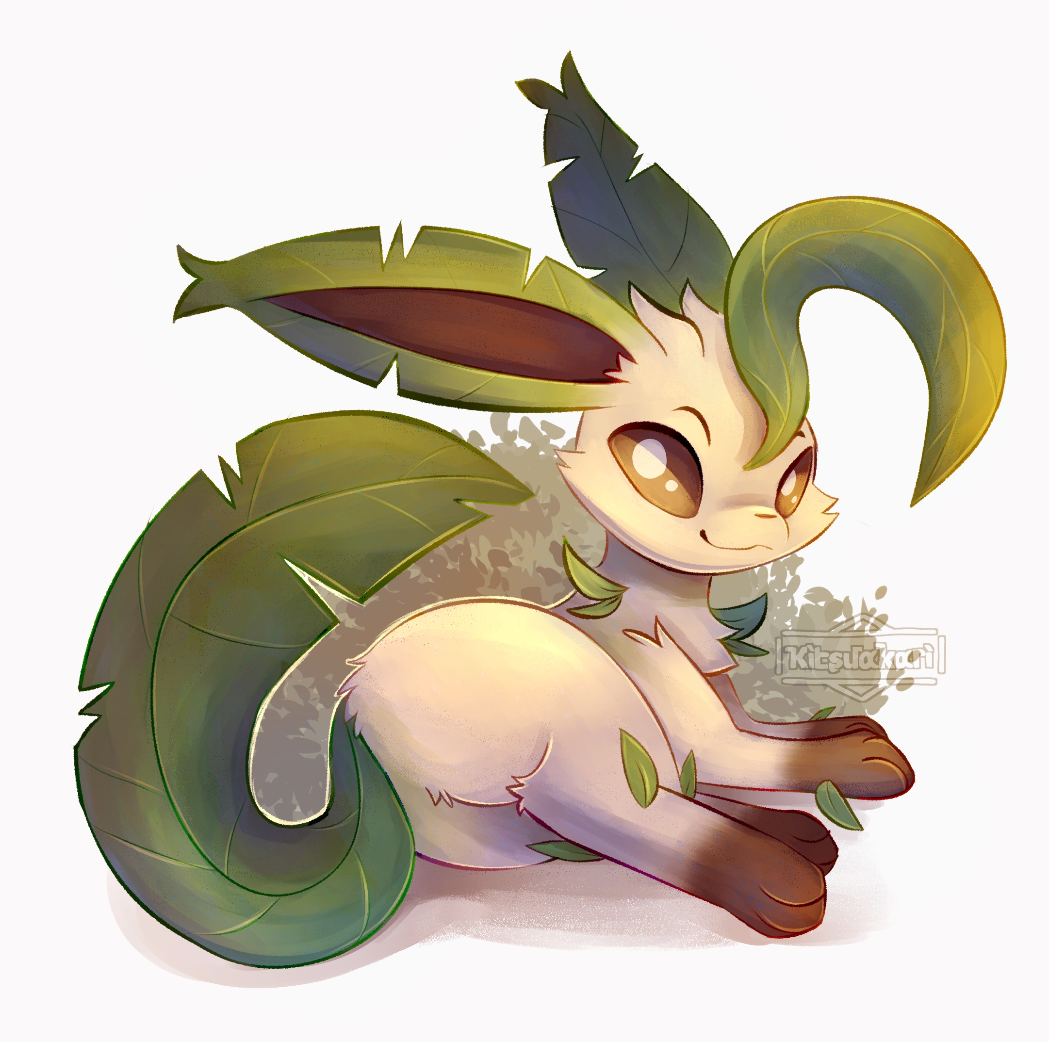 Leafeon Digital Download - Pokémon