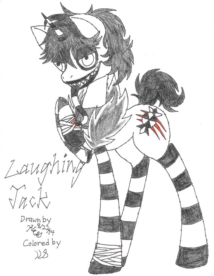 laughing jack sketch