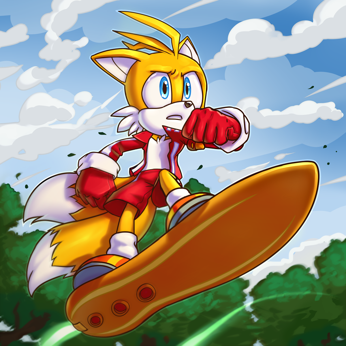 tails the fox sonic riders