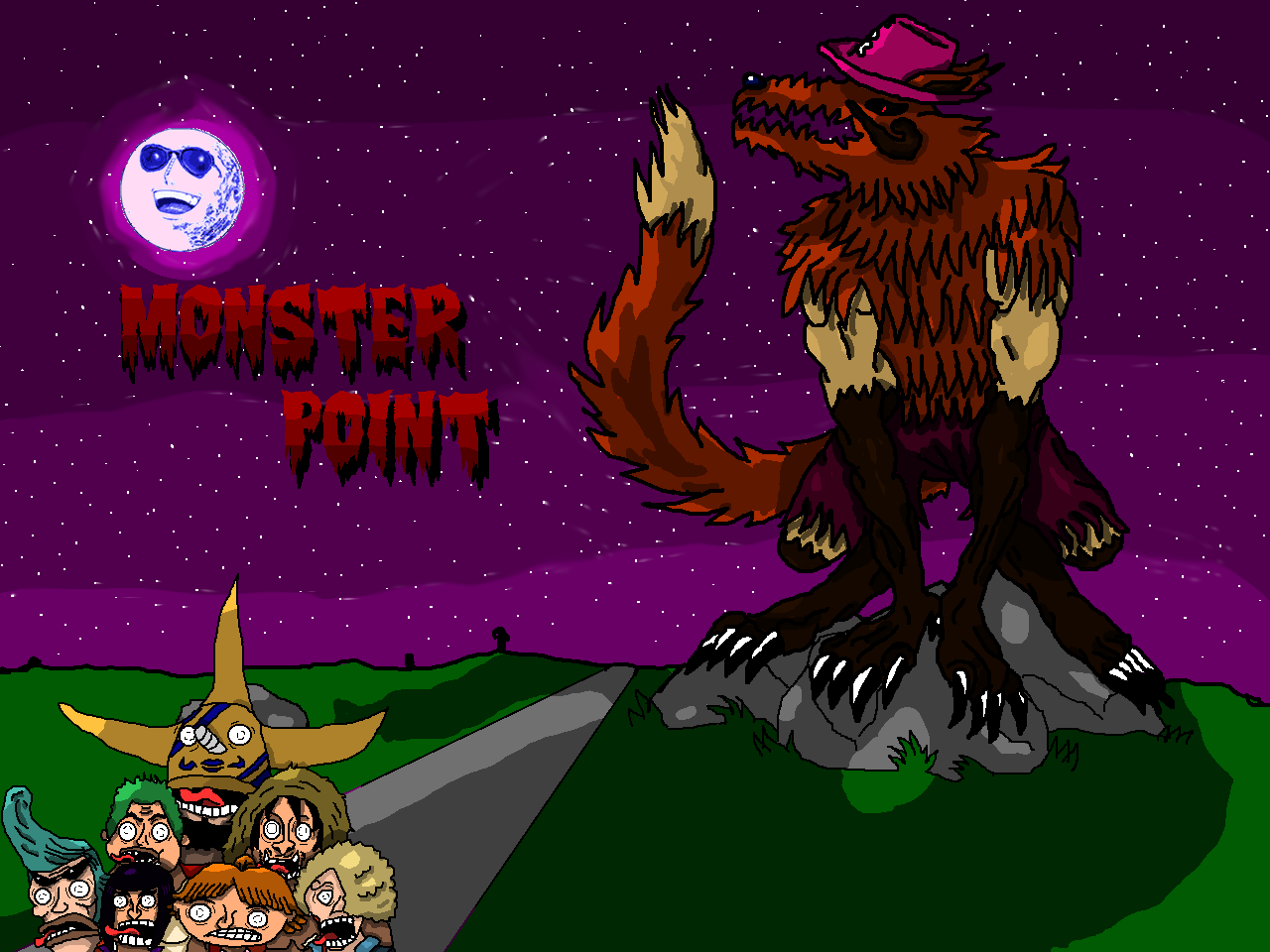 XhunArt - Here's our Chopper monster point final output