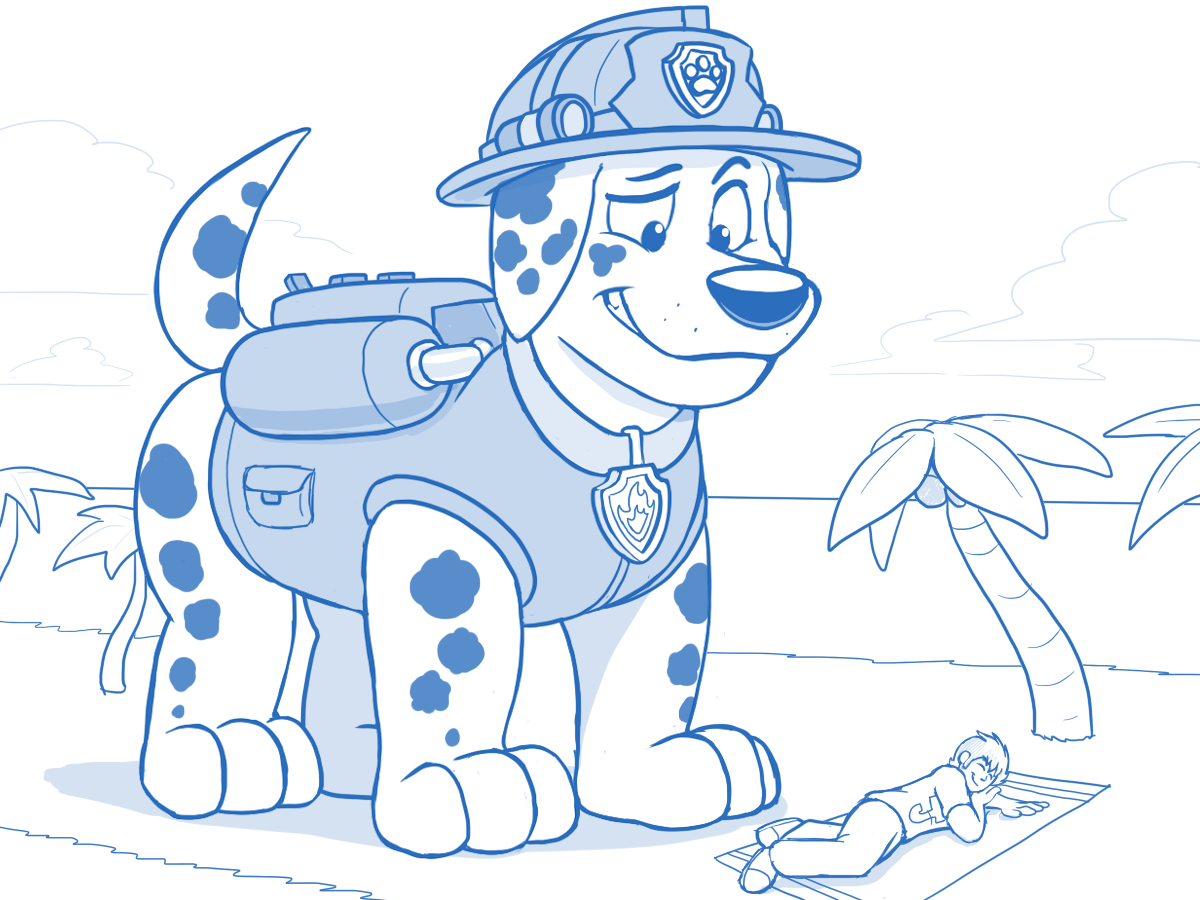 giant marshall paw patrol