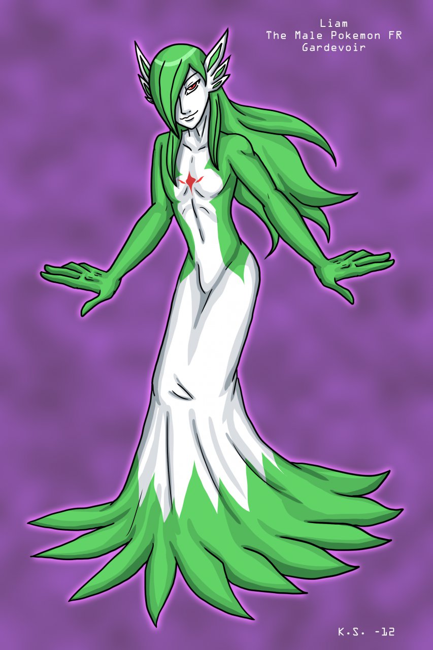 Liam the male Pokemon FR Gardevoir by kitsunequeen -- Fur Affinity [dot] net