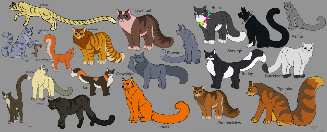 warriors cat stuff — t4wnyclaw: warrior cat wiki says ashfoot is the