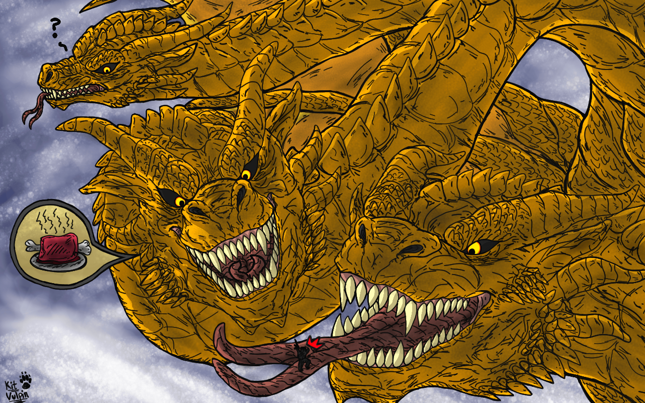 ghidorah 2019 art