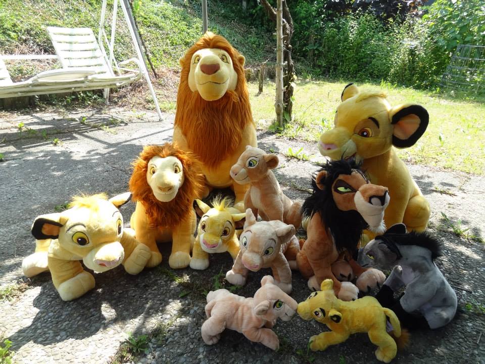 lion king plush collection