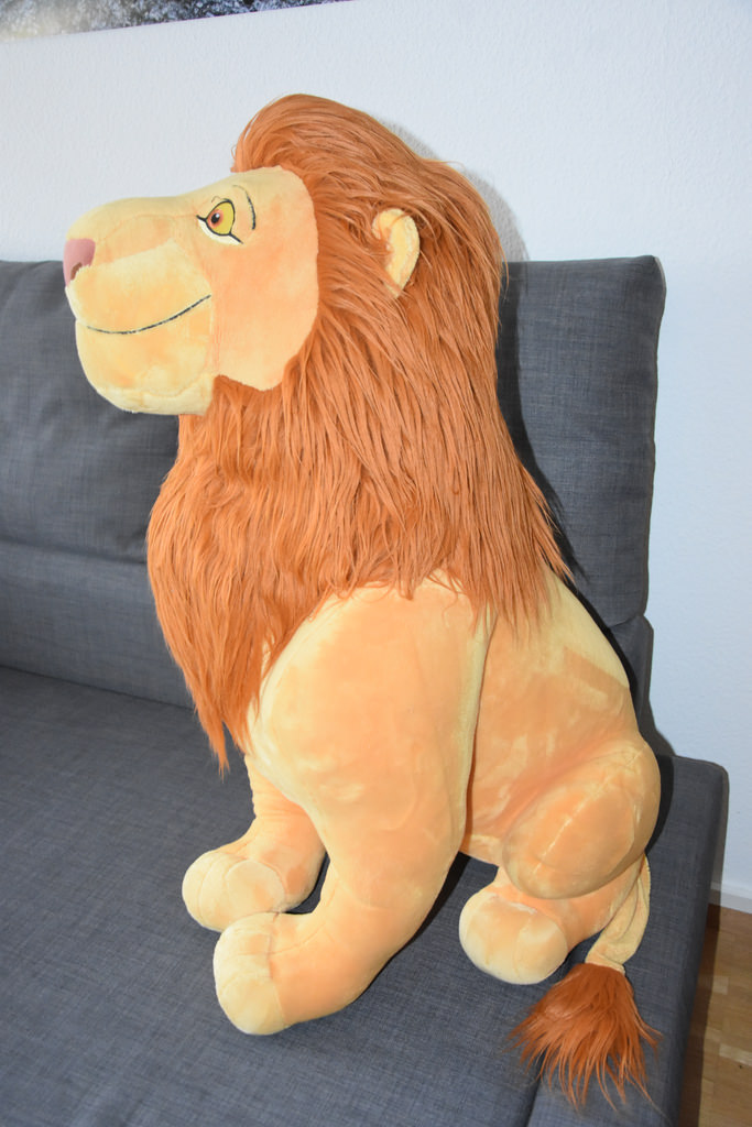 Lion king mufasa plush on sale