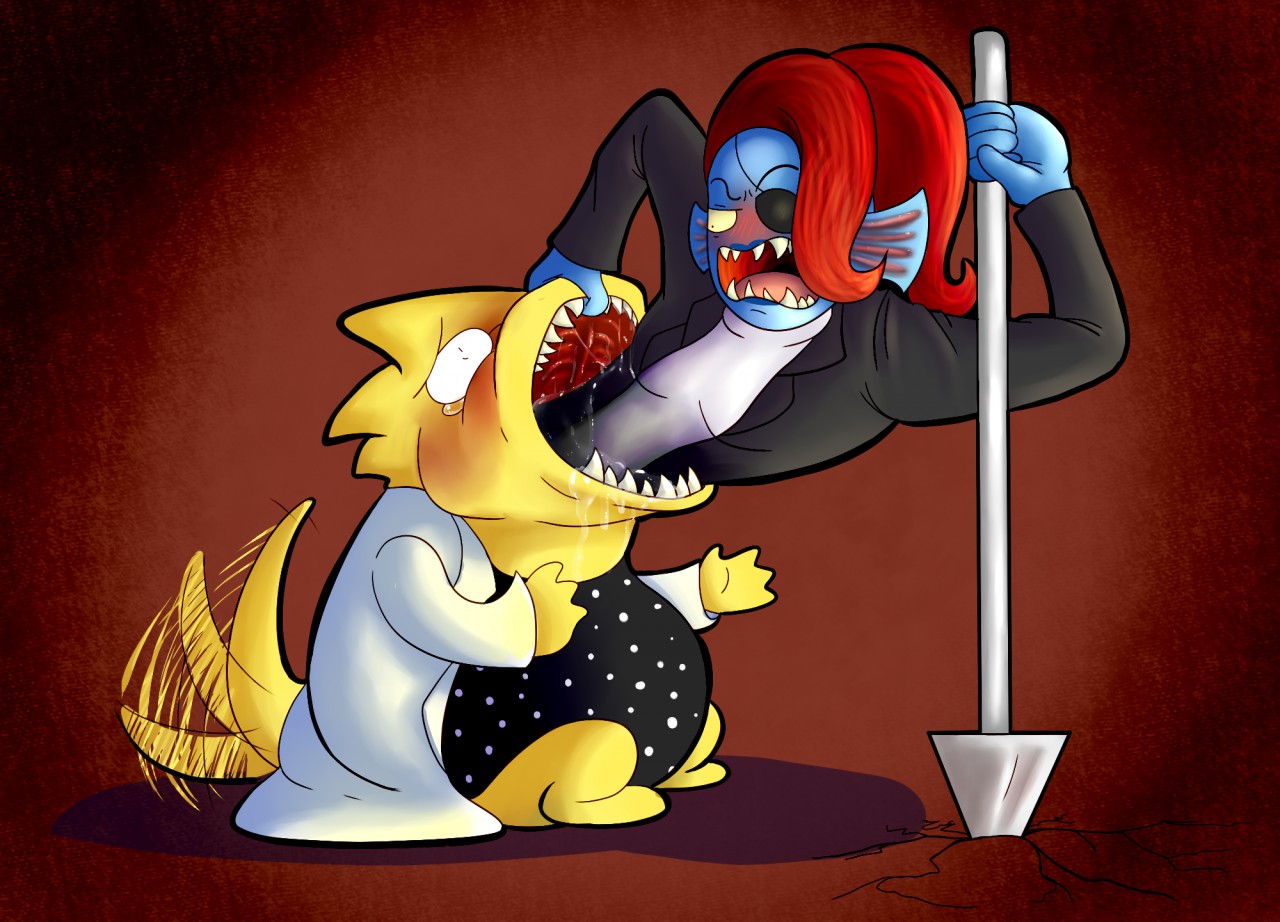 Alphys vore