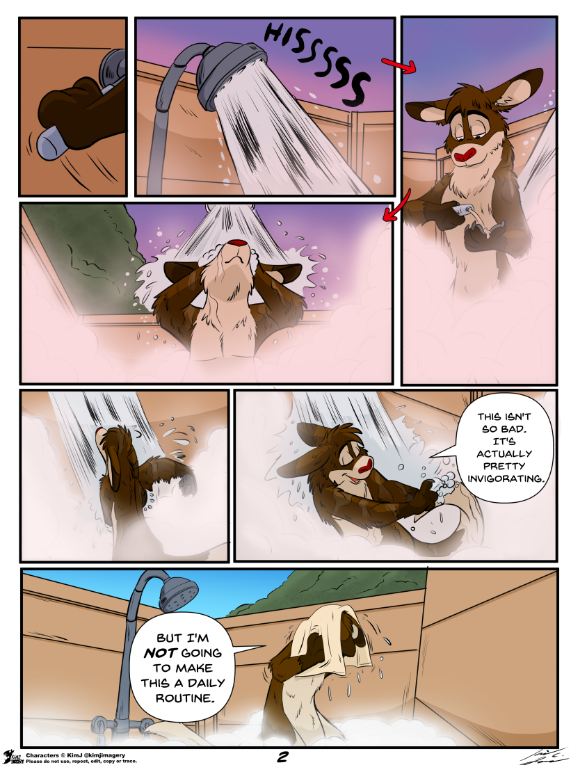 A Windy Mishap page 2 by KJBat -- Fur Affinity [dot] net