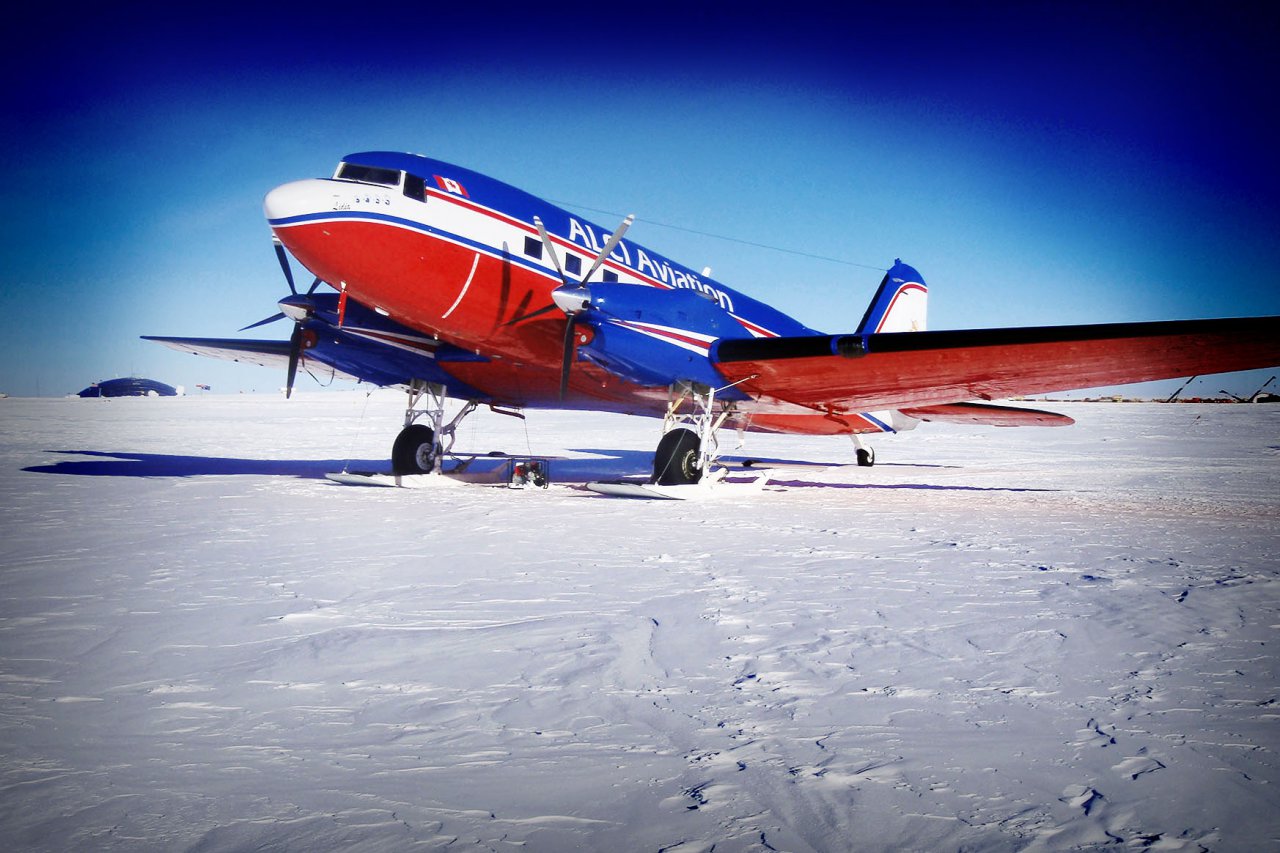 Basler BT 67 DC 3 at the South Pole by Klashy Fur Affinity