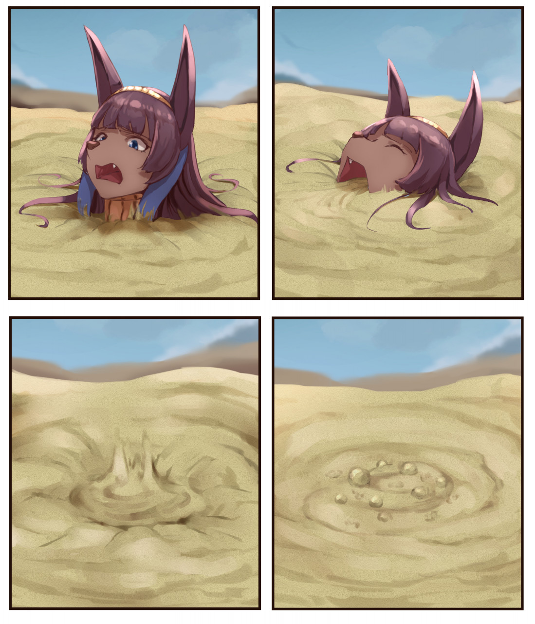 Anime quicksand