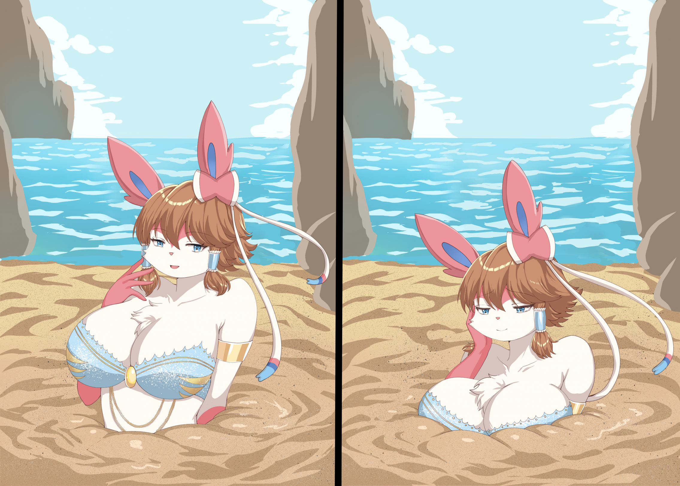 Beach Sinking With Yoko (Part 3)