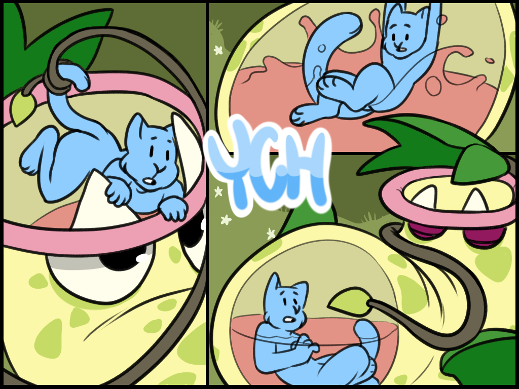 There is no vore story. Leaf has a Victreebel now. by hyhyd on DeviantArt