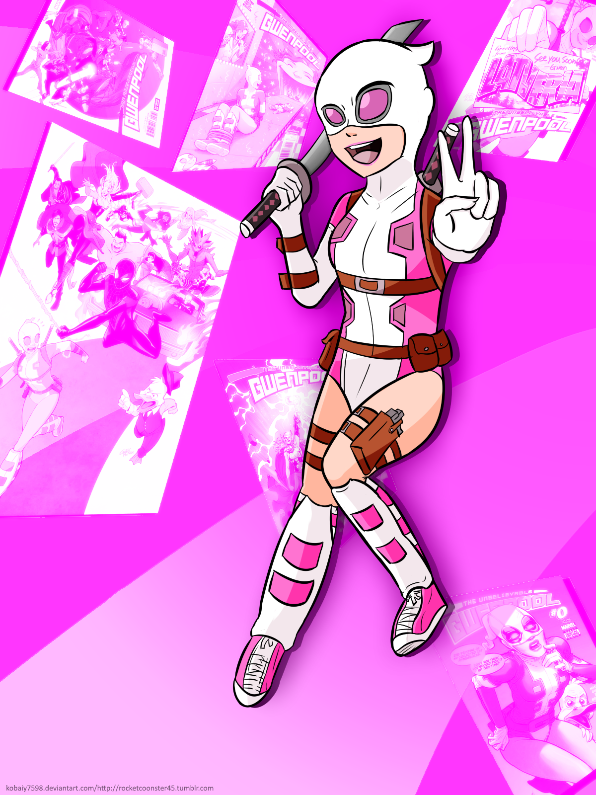 Gwenpool by kobaiy7598 -- Fur Affinity [dot] net