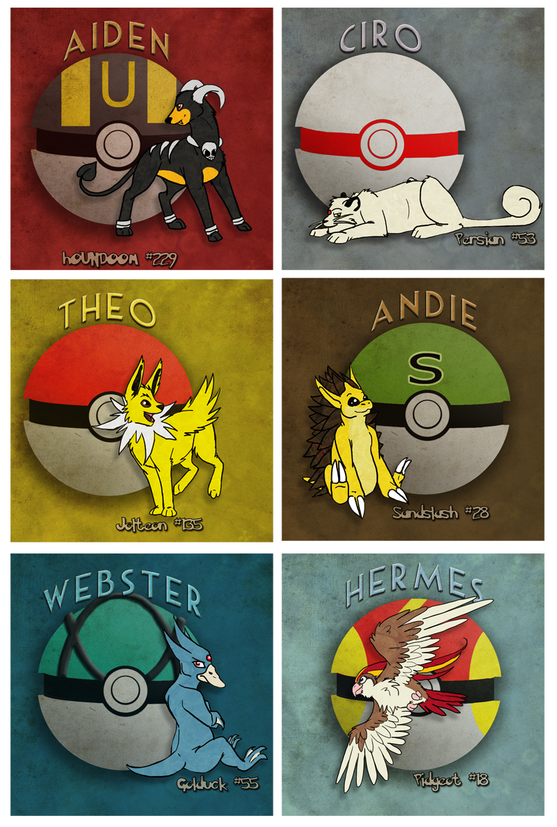 Pokemon Team Icons by KobbehDoom Fur Affinity dot net