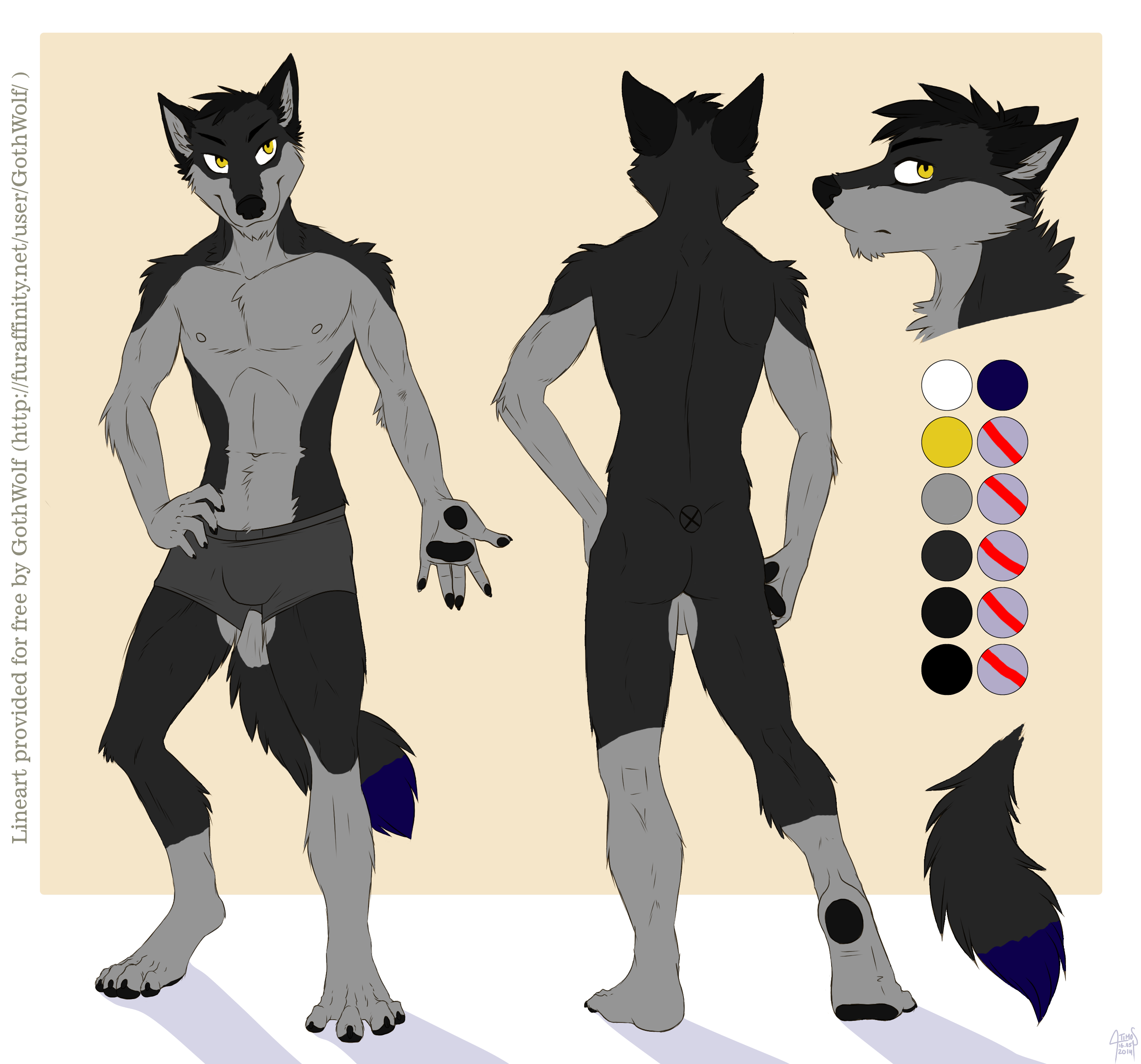 Kodiak Reference Sheet by KodiakH -- Fur Affinity [dot] net