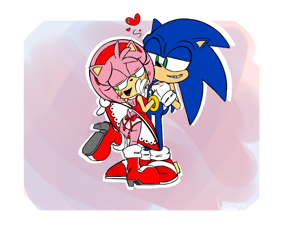 sonic and amy (alt). 