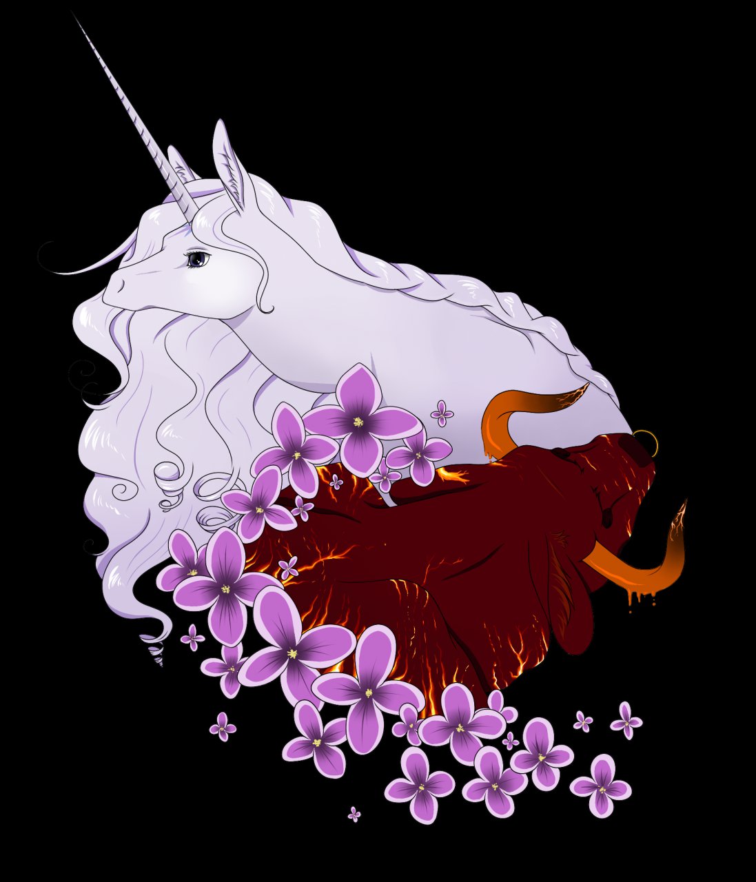 The Last Unicorn by Brenda Kaye TattooNOW