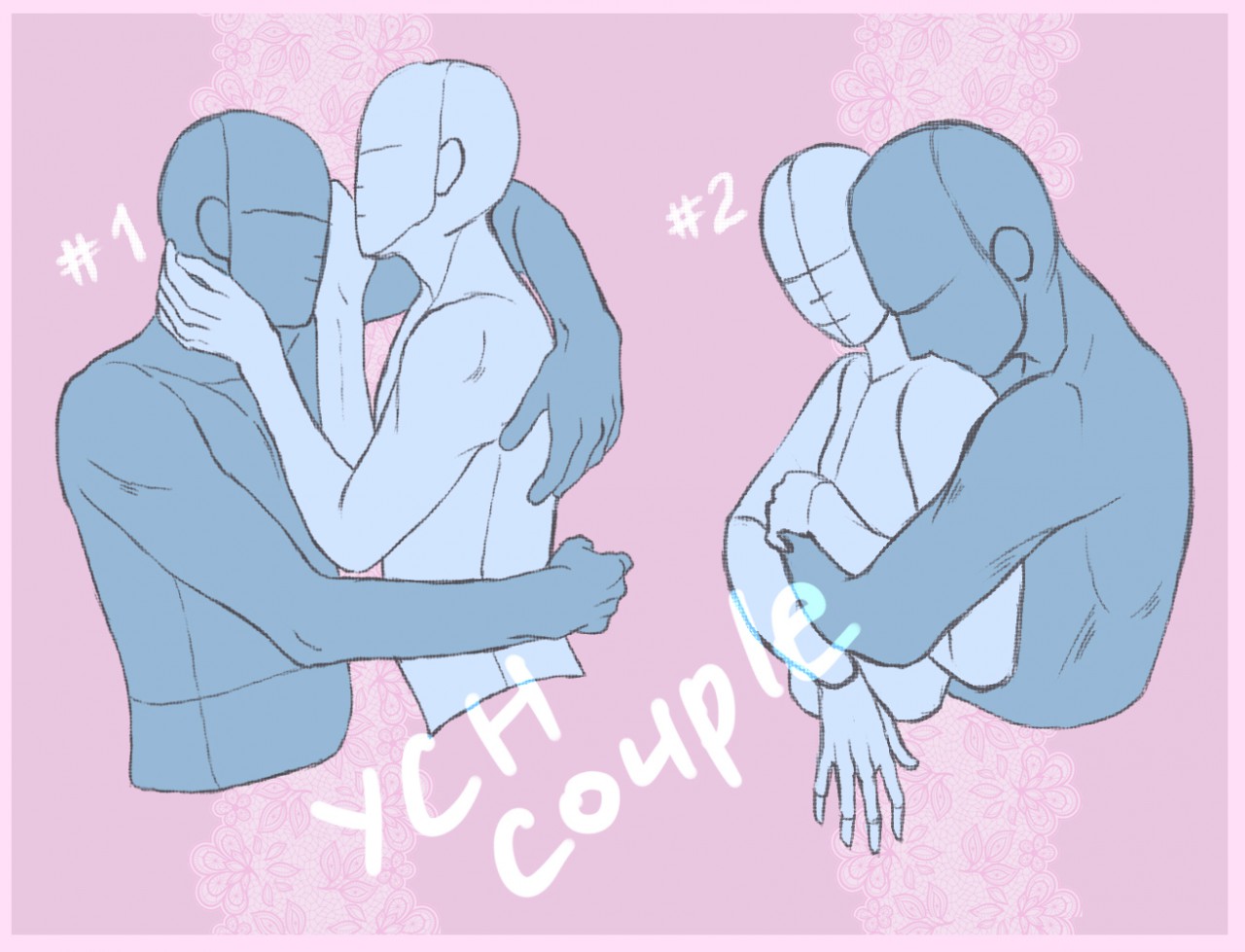 Ych romantic couple by AyumiOkigawa -- Fur Affinity [dot] net