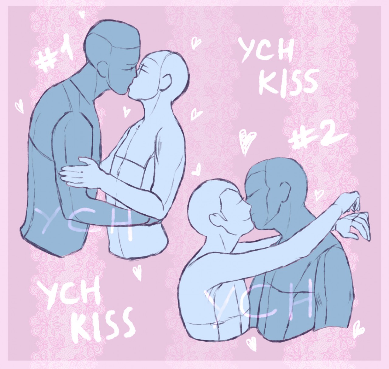 YCH KISS [close] by kohakuasato -- Fur Affinity [dot] net