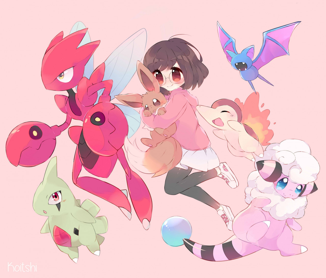 C] Pokemon Team Commission #20 by Koitshi -- Fur Affinity [dot] net