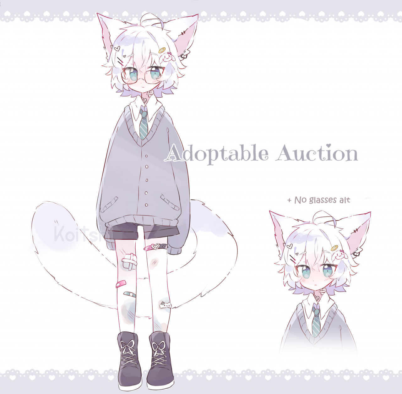 Menhera Nurse kei Adopt Auction ❤OPEN❤ by fabzthecat -- Fur