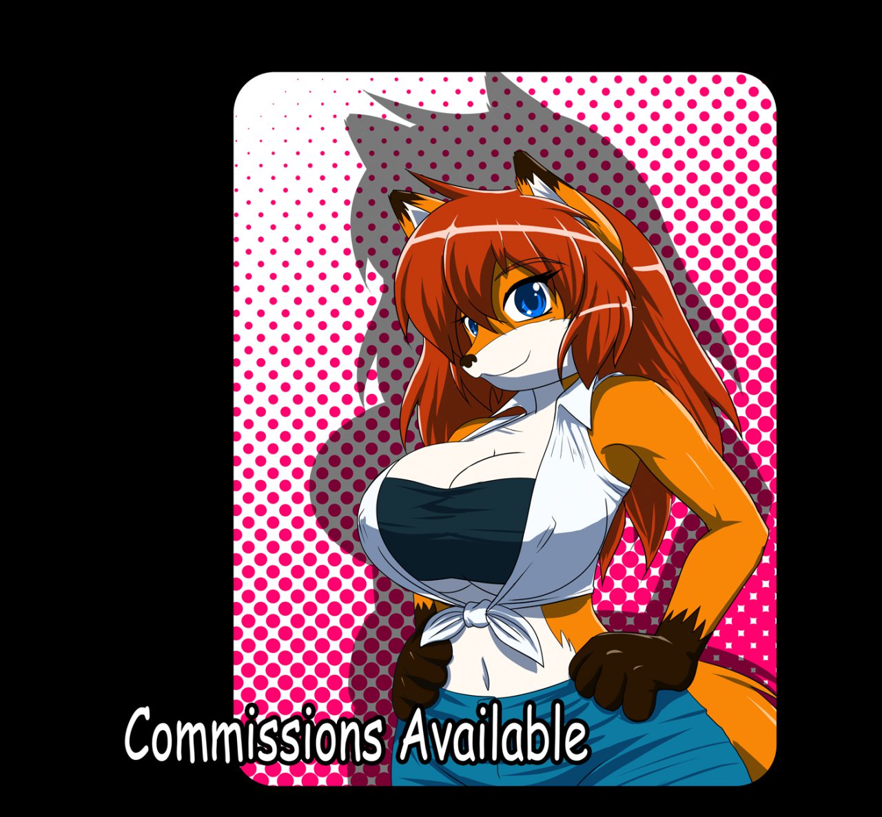 Kojiro Brushard (simple comms open) on X: Furry boobs out of the  commission pile :). Becky has some followers too ya know :P   / X