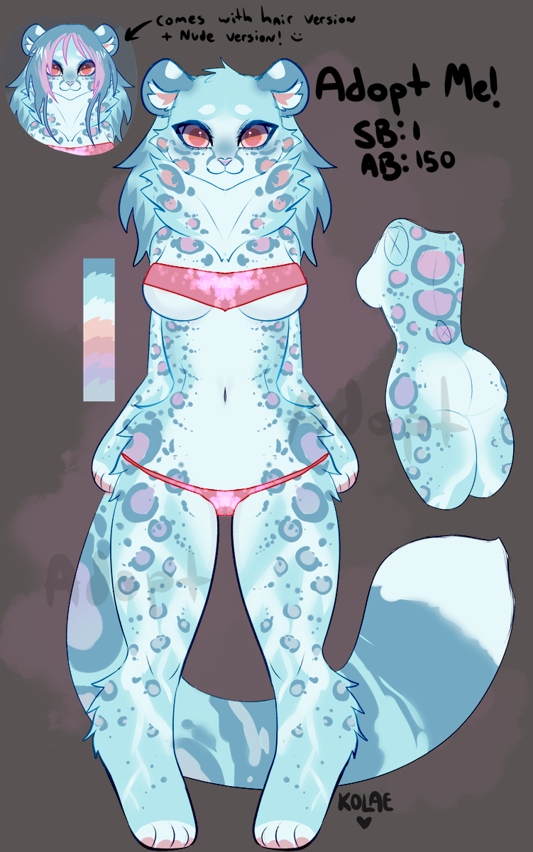 snow leopard adopt [closed] by kolae -- Fur Affinity [dot] net