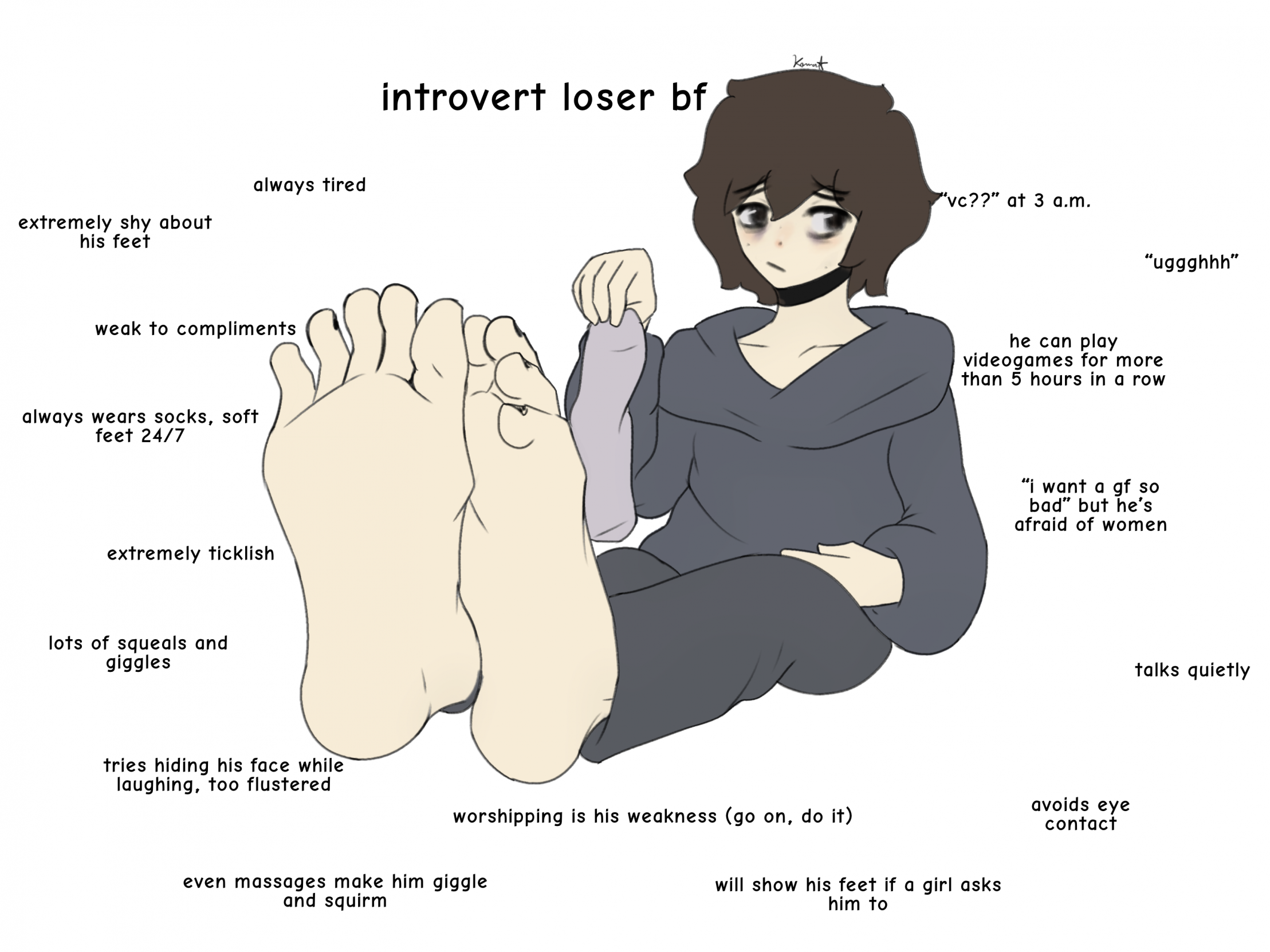 introvert loser bf by Koma116 -- Fur Affinity [dot] net