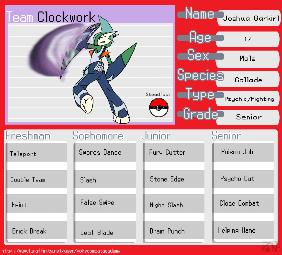 Old Moveset Chart - Nigel by Kompy -- Fur Affinity [dot] net