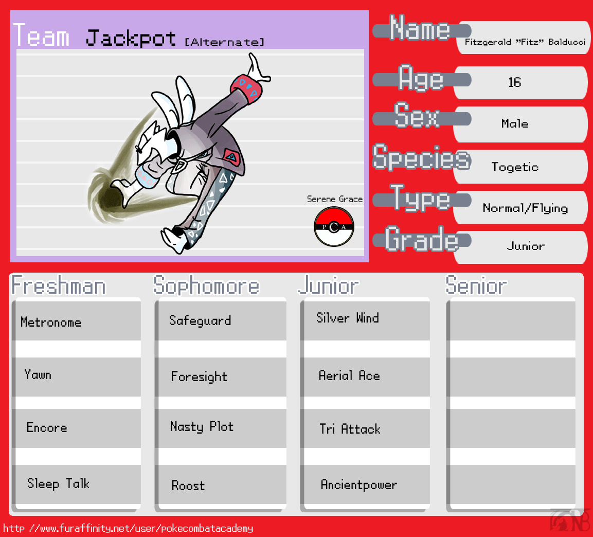 Old Moveset Chart - Nigel by Kompy -- Fur Affinity [dot] net