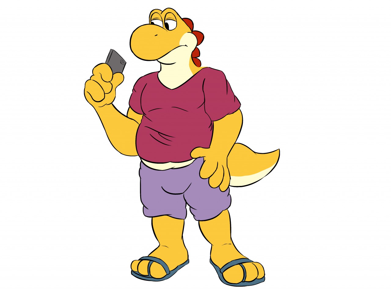 Yellow Yoshi by Kool55 -- Fur Affinity [dot] net