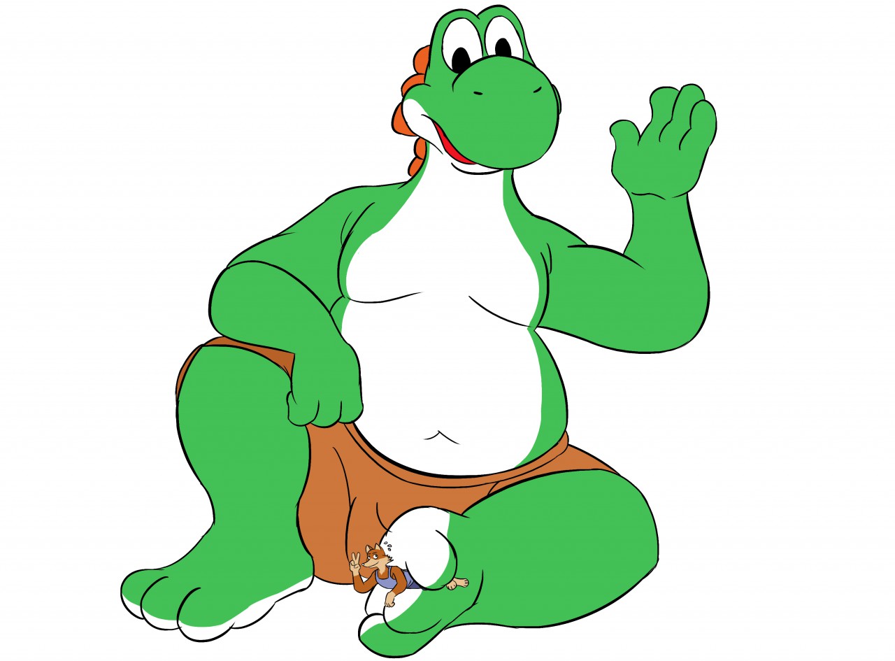 Green Yoshi by Kool55 -- Fur Affinity [dot] net