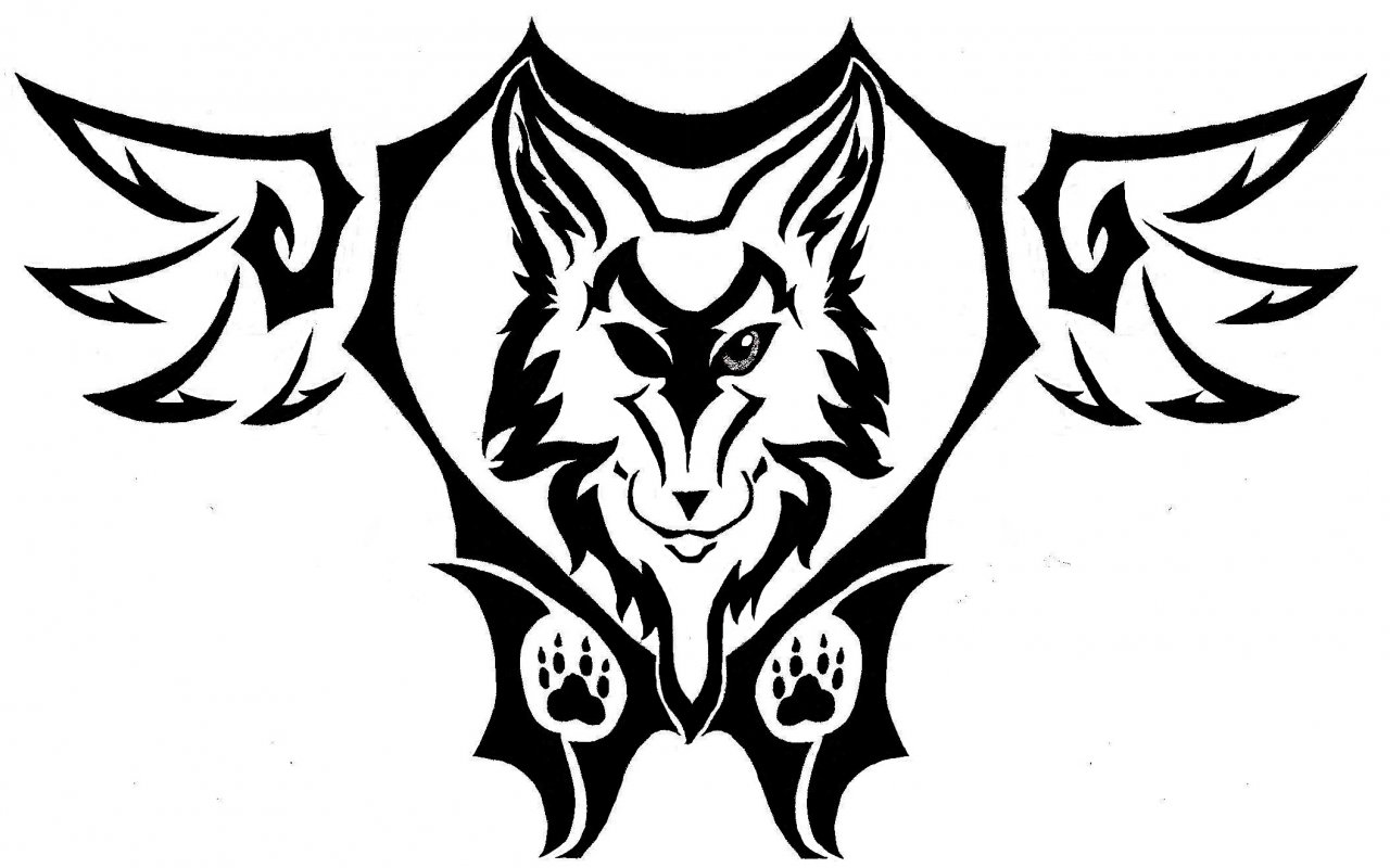 Dog Tattoo Coyote Dog mammal animals leaf png  PNGWing