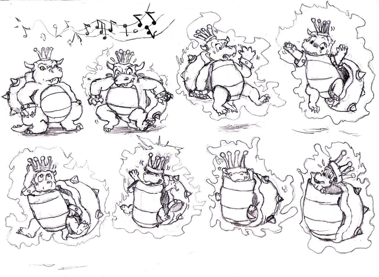 A Lyre's Lullaby- King Koopa AR 1/2 by KoopusK -- Fur Affinity [dot] net