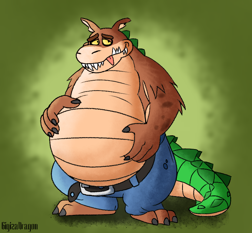 Dingodile Belly by Kopatropa -- Fur Affinity [dot] net