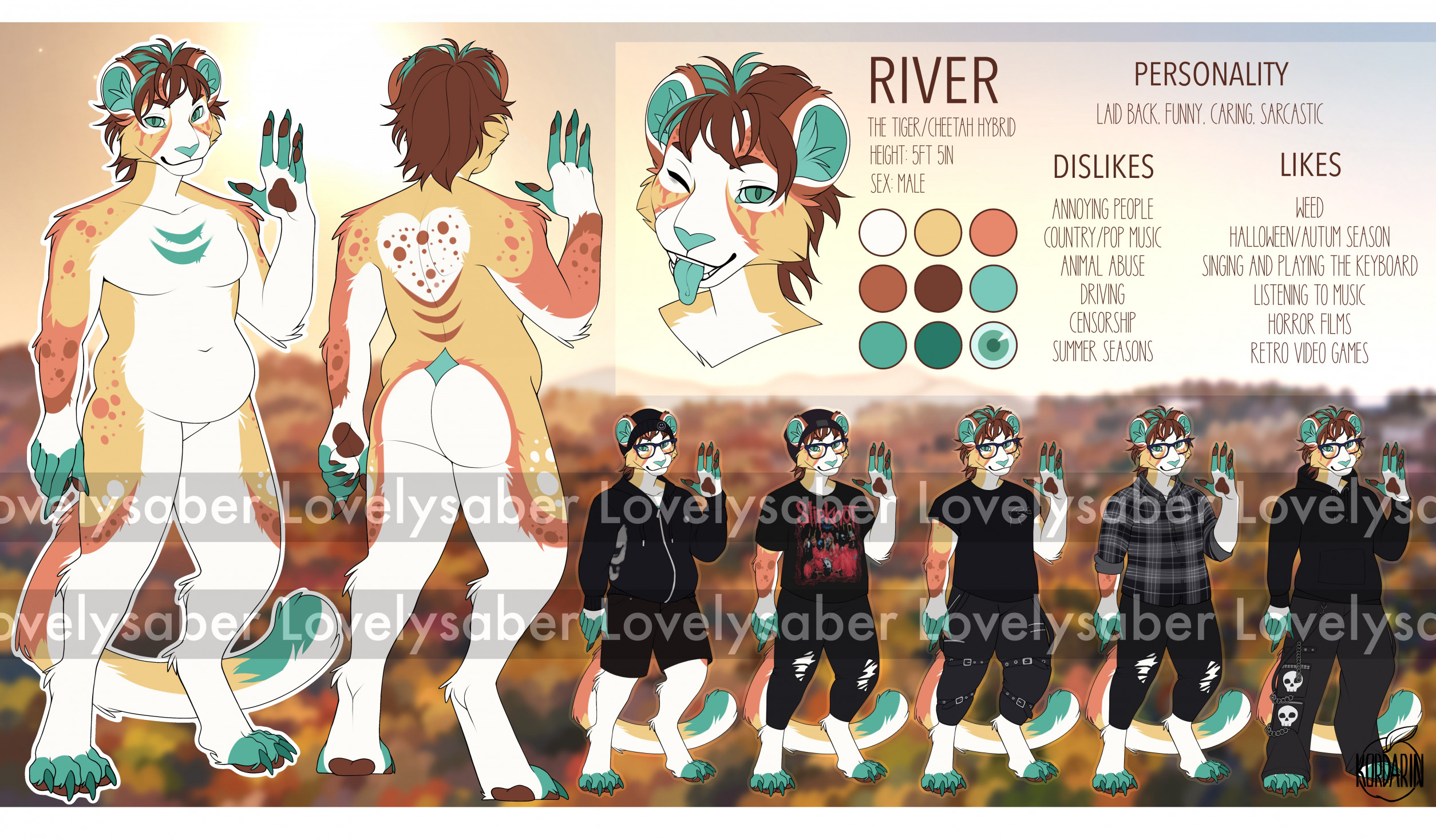 Refsheet|River by Kordarin -- Fur Affinity [dot] net