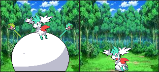 Shiny Shaymin Ate 20 Staryus And 3 Starmies by KoreyRiera2 -- Fur