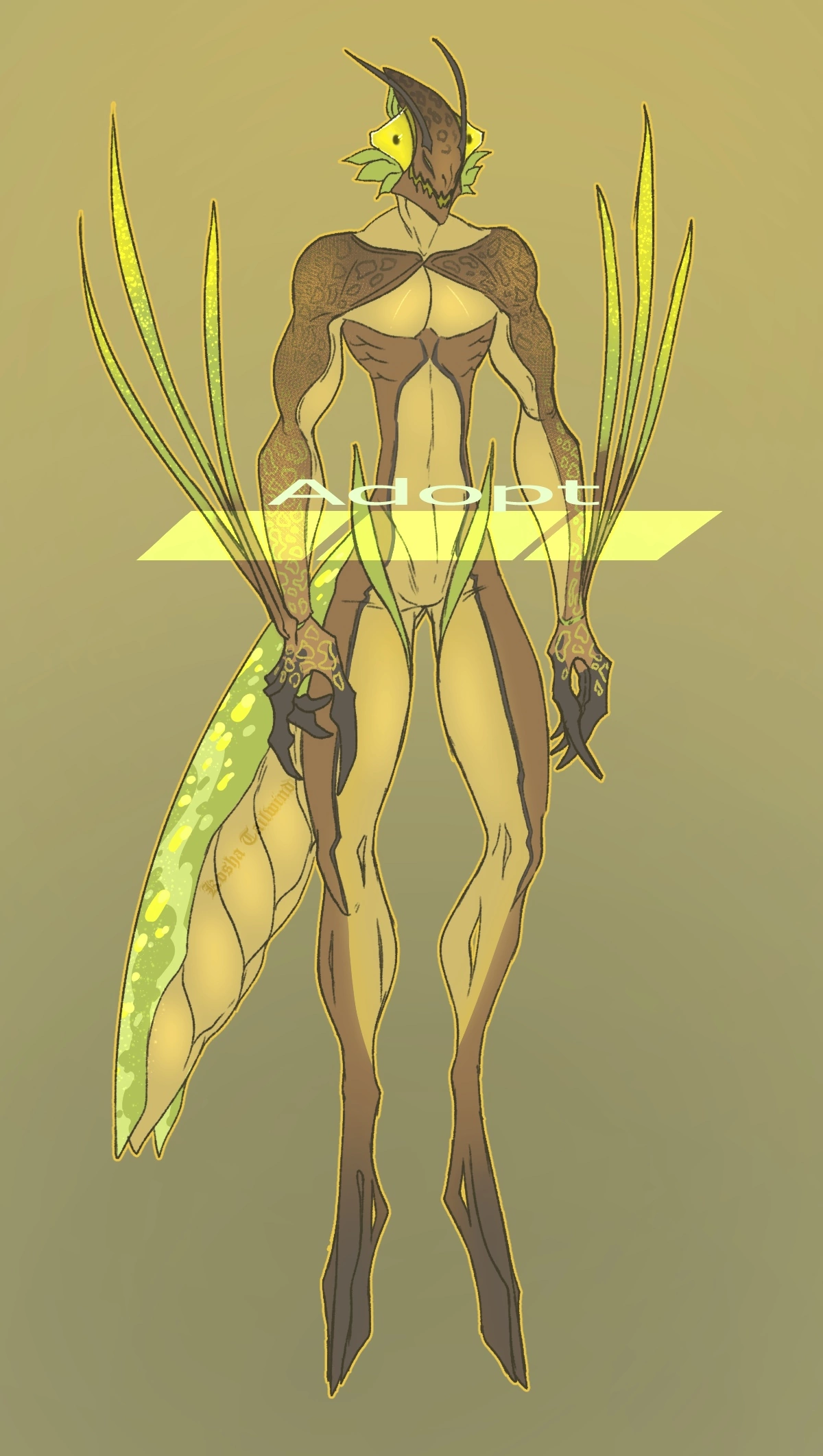 Mantis Kwite by Beachaire -- Fur Affinity [dot] net