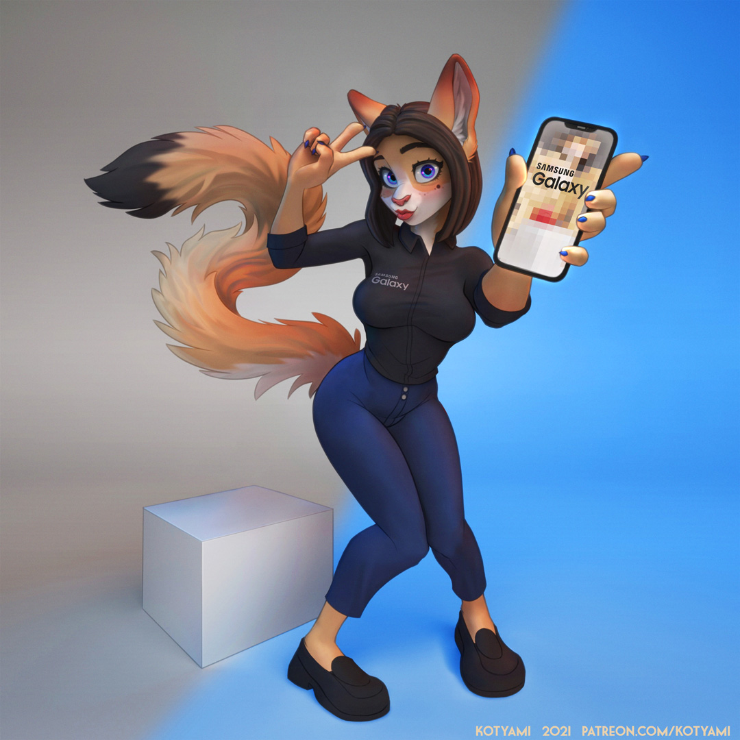 Samsung Sam Virtual Assistant By Kotyami Art Fur Affinity Dot Net