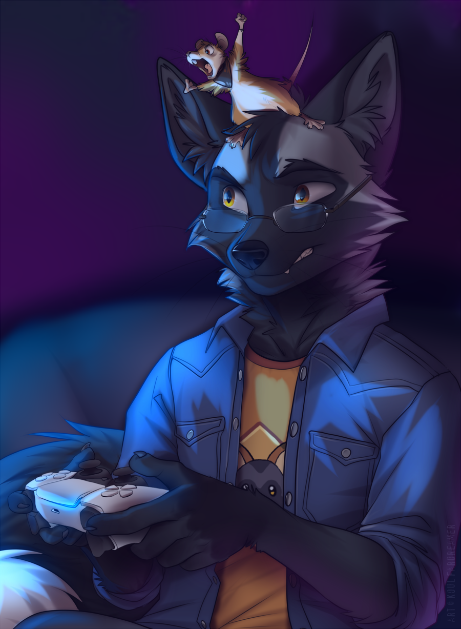 Game Night By Koul -- Fur Affinity [dot] Net