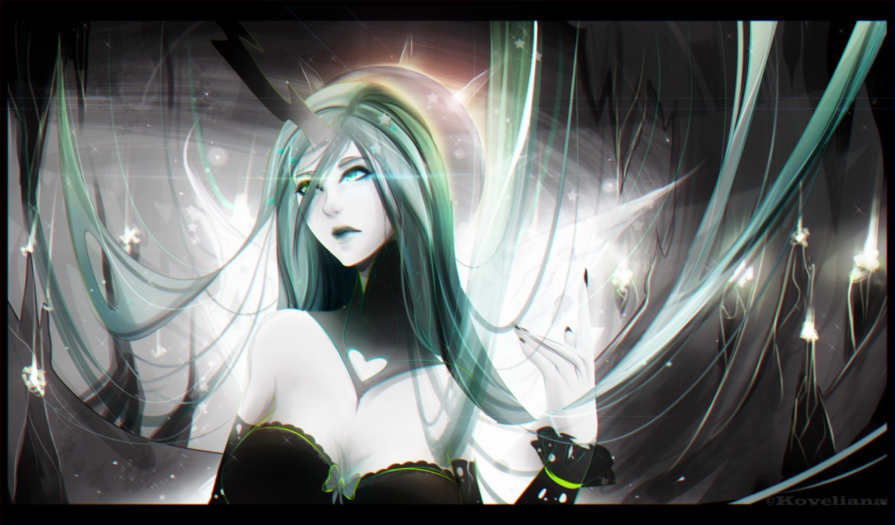 Queen Chrysalis by Koveliana -- Fur Affinity [dot] net