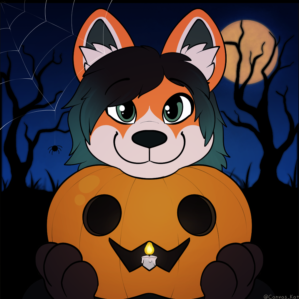 Red Pumpkin Panda by Kr1st3n -- Fur Affinity [dot] net