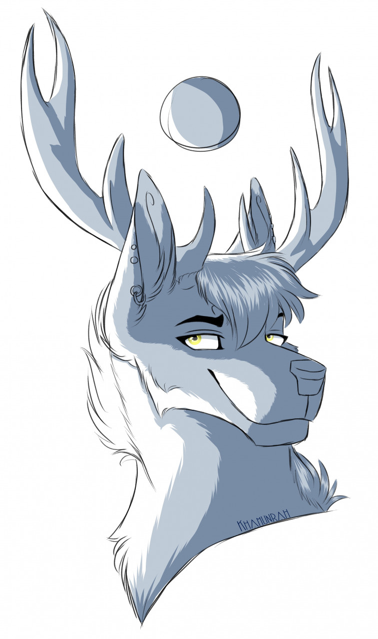 Headshot of Myosotis by Khamunrah