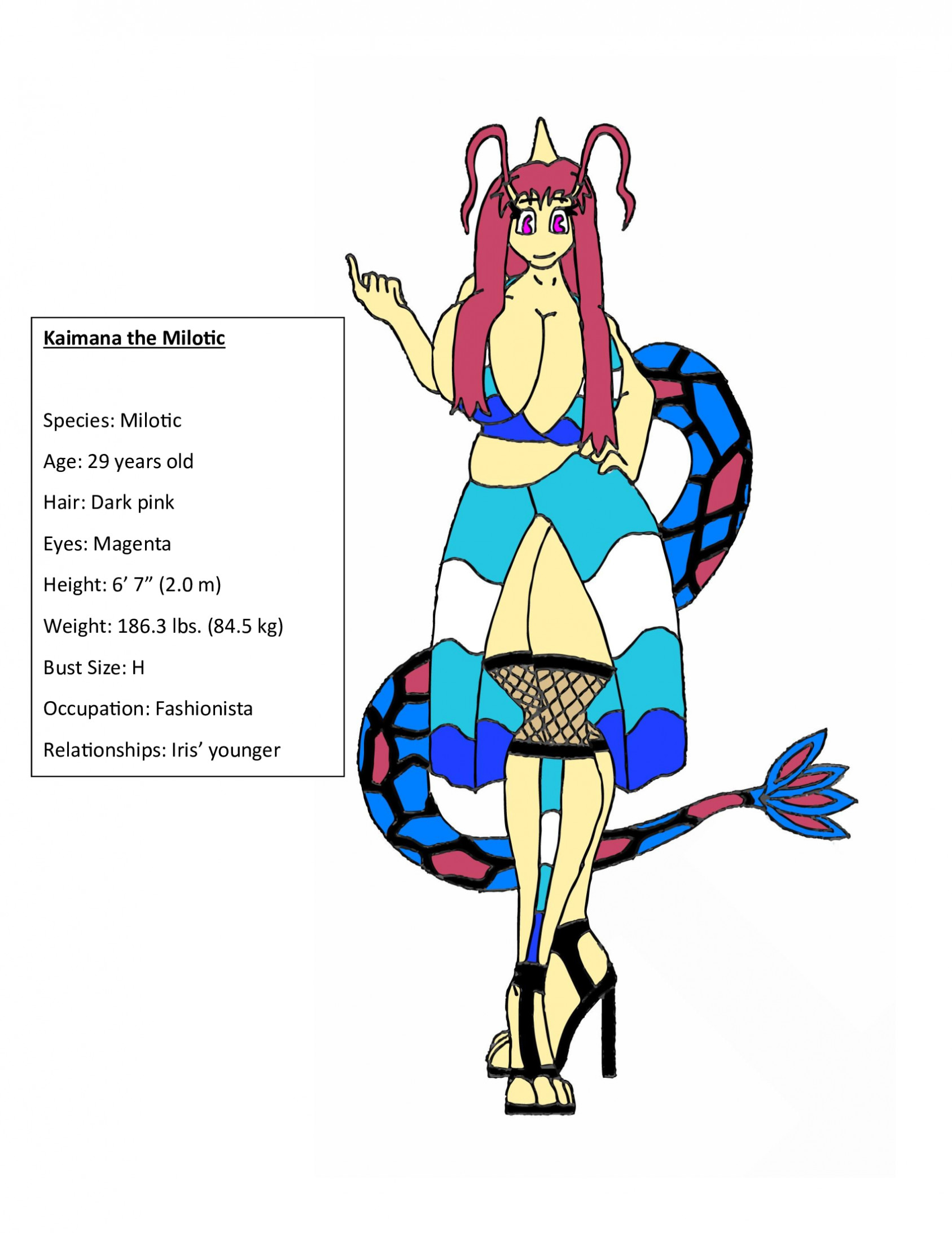 Kaimana profile by KrashKing14 -- Fur Affinity [dot] net