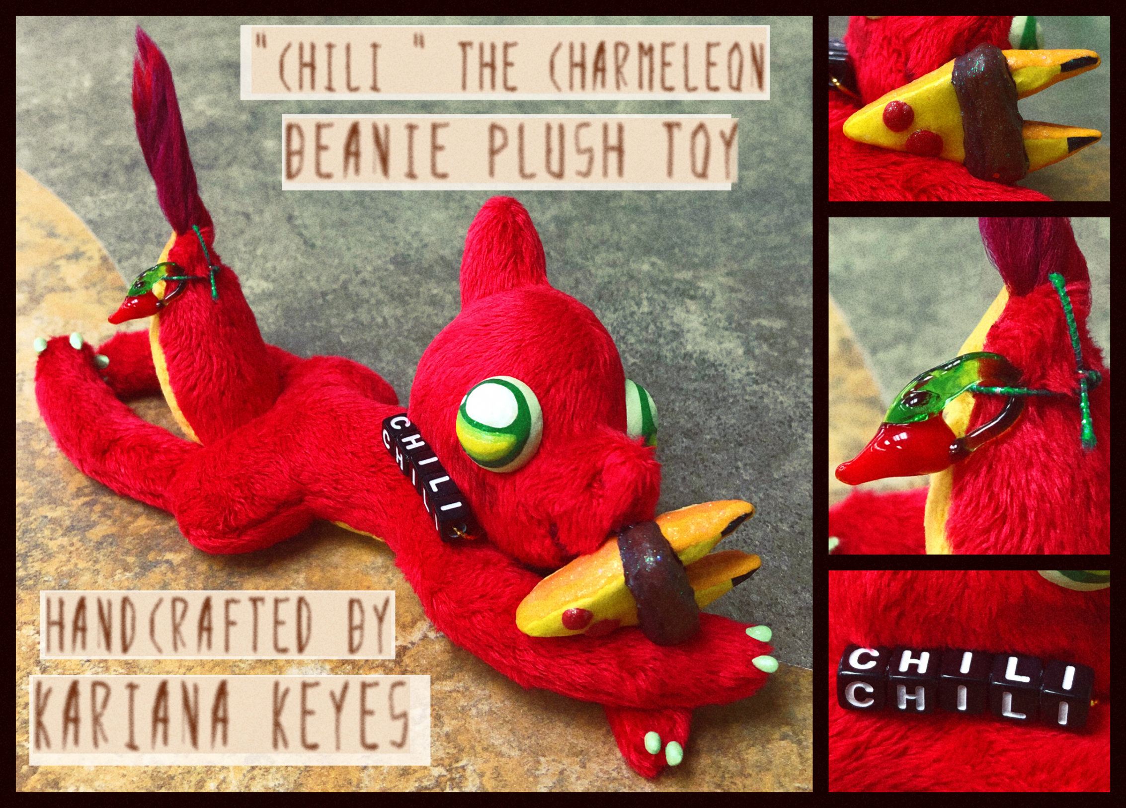 Charmeleon sale stuffed animal