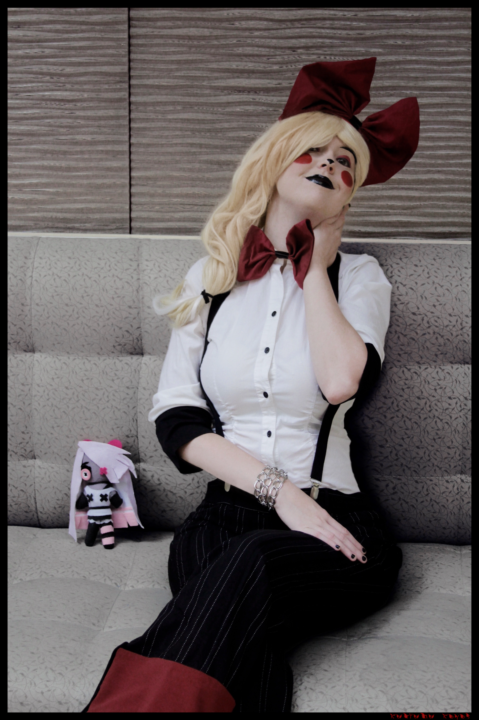 Hazbin Hotel Charlie Magne Cosplay by KrazyKari Fur Affinity