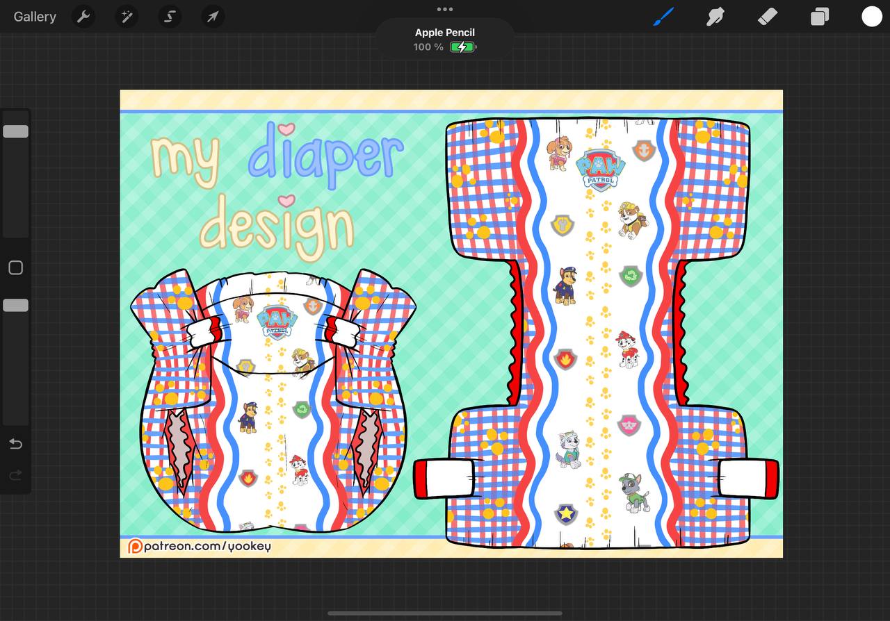 Paw patrol diaper by KrissyArts -- Fur Affinity [dot] net