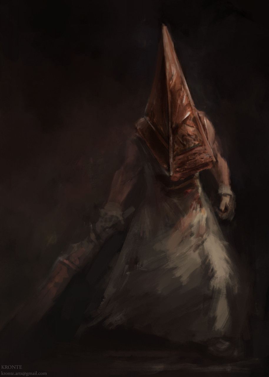 THE ART OF VIDEO GAMES on X: Fan art  Silent Hill - Pyramid Head Artist:  @click_burgundy  / X